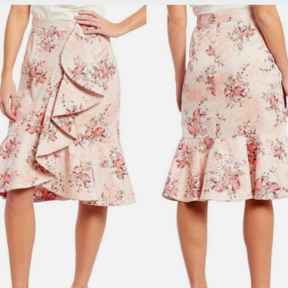COPY - Antonio Melanie Toby ruffled skirt pink 2